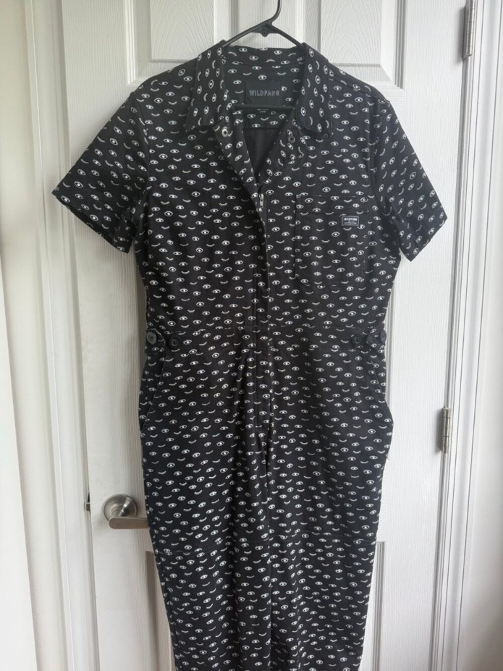 Wildfang The Essential High Waisted Coverall in Wink - Picture 5 of 8